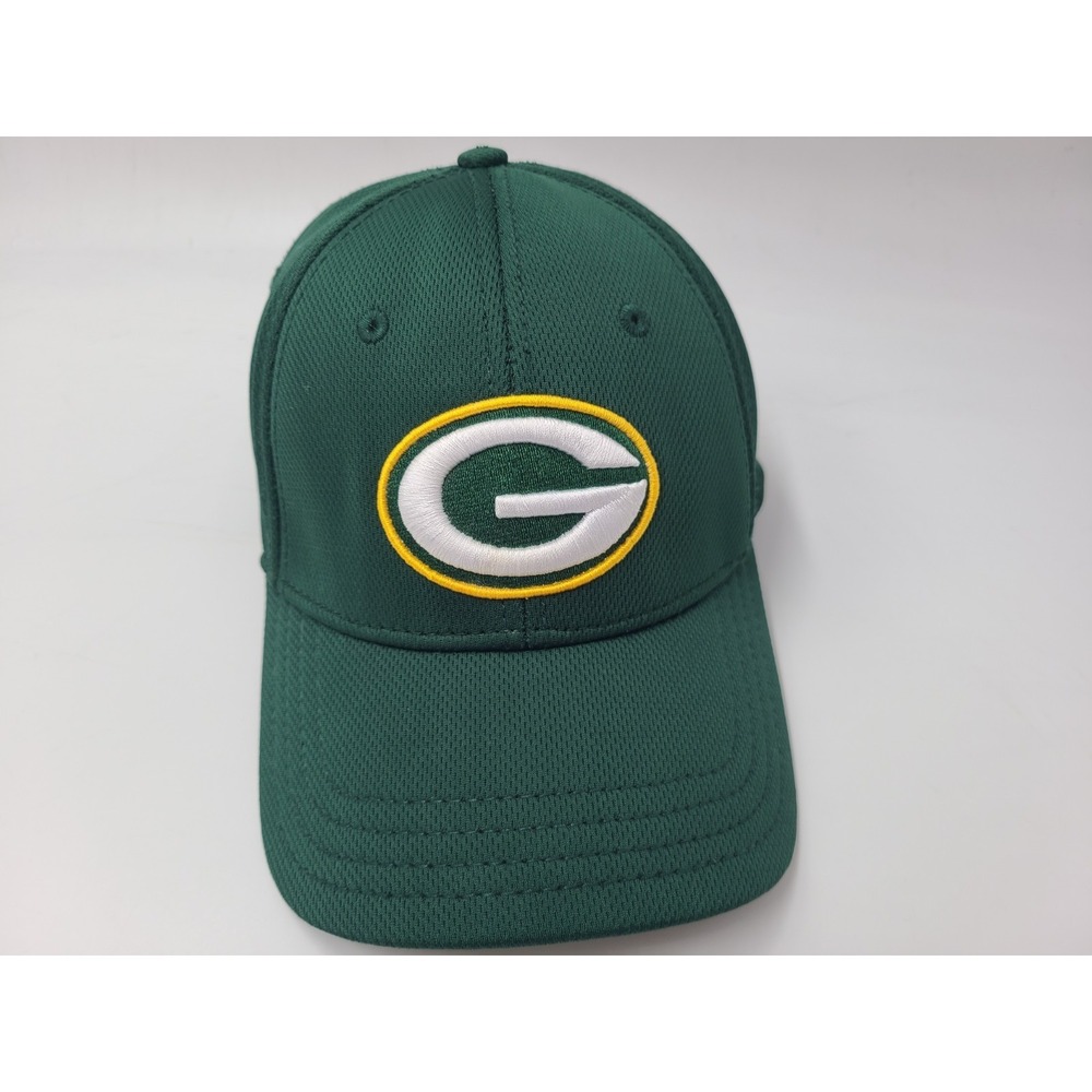 Green Bay Packers Team NFL Flex‎ Fitted OSFA Hat Cap Polyester Men Women Green